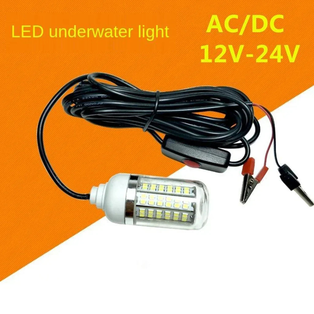 Underwater Night Fishing Light - Lumens Fish Attracting Light, Night Fishing Light 7881721544902-1