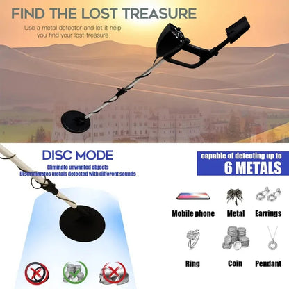 Professional Underground Metal Detector - Accuracy for Gold Detecting & Treasure Hunting 9749348417857-1