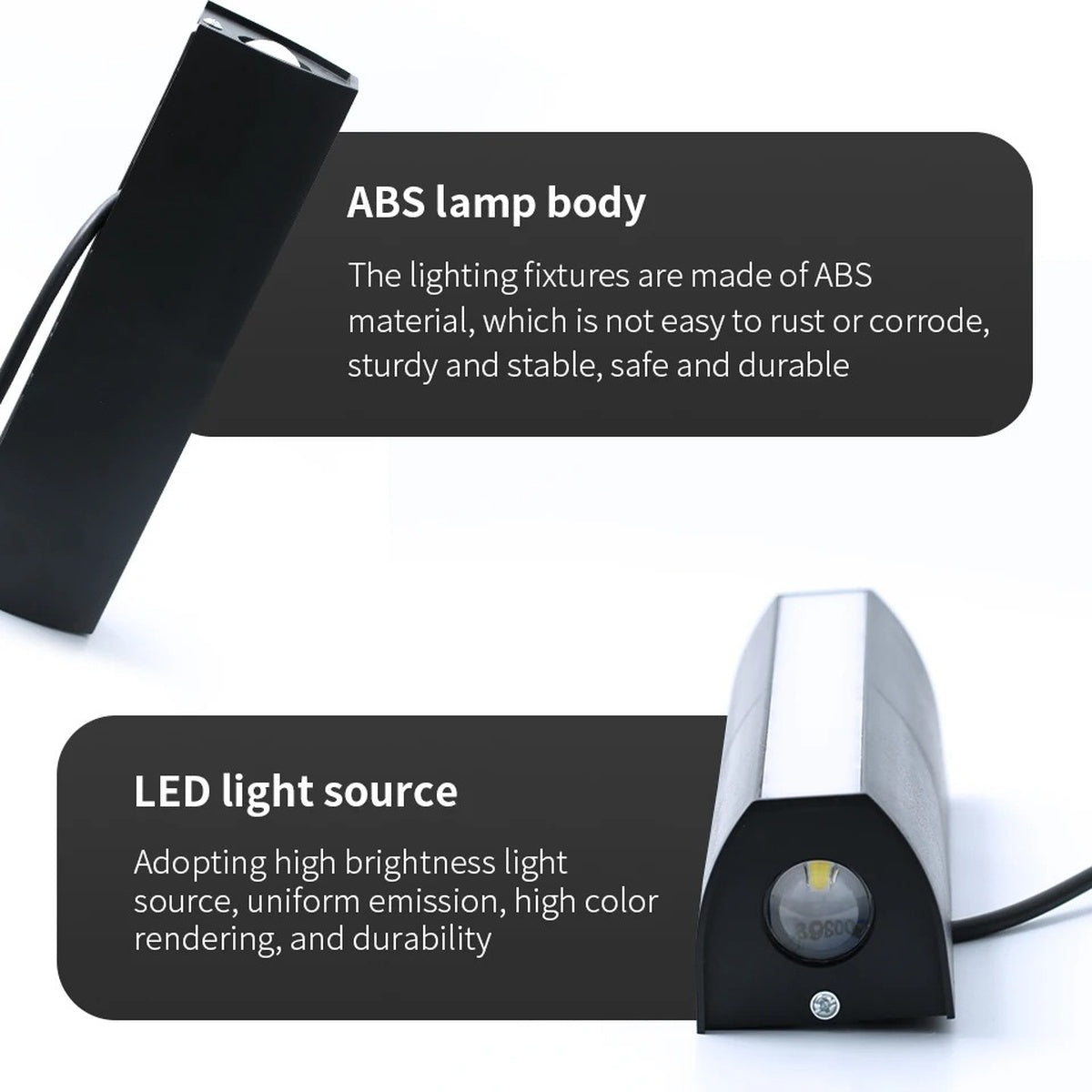 Led Waterproof Wall Lamp – Indoor & Outdoor Wall Sconce For Porch, Courtyard, Living Room, Bedroom, And Corridor Lighting (Ip65) 14984906899780-1
