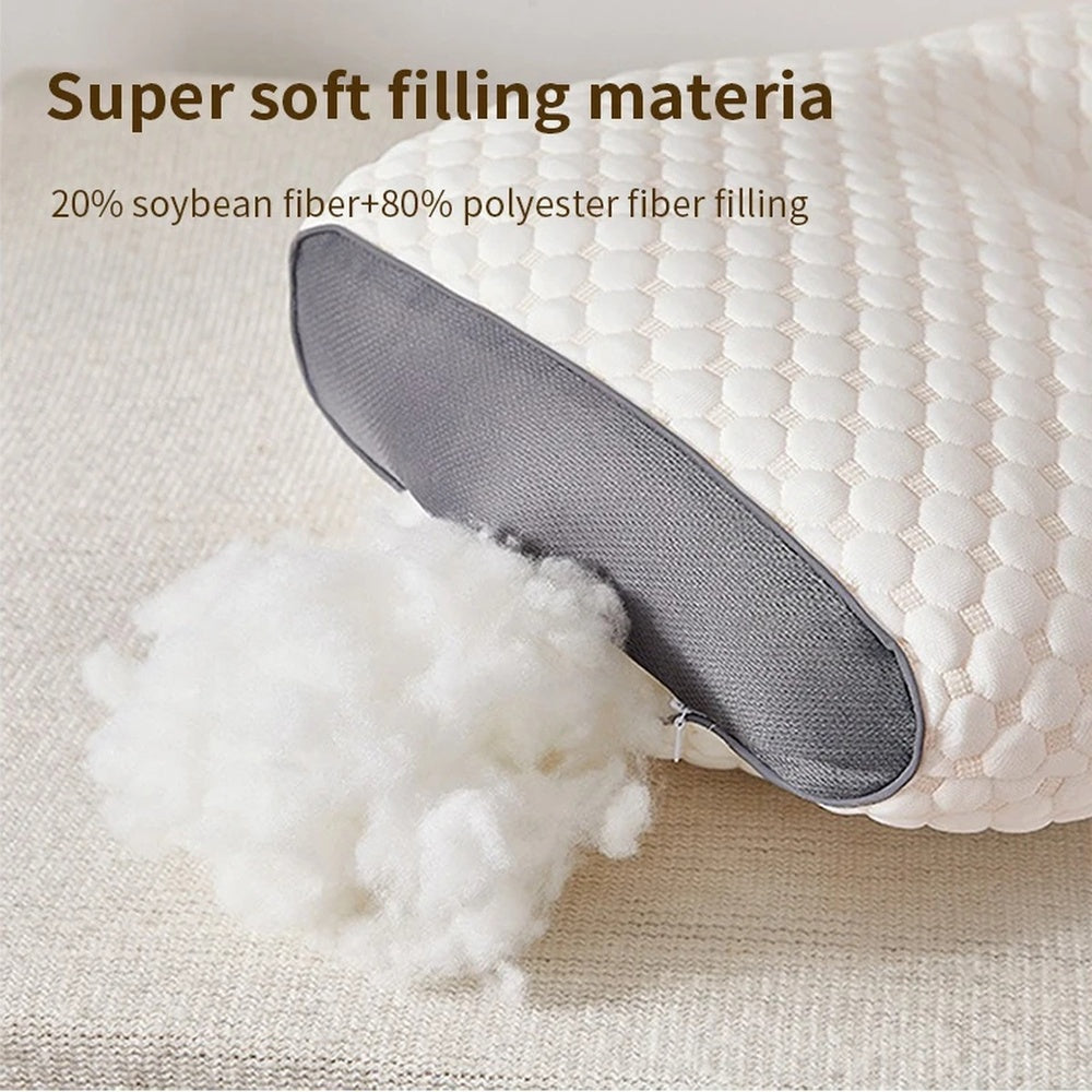 Orthopedic Memory Foam Neck Pillow For Pain Relief, Restful Sleep 14902381478214-1
