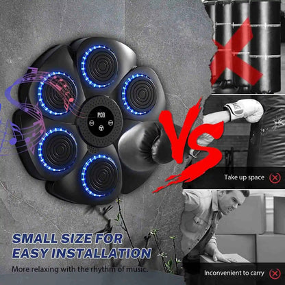 Music Boxing Pad with Targeting Features – Ultimate Punch Machine for Boxing Fitness 9840490152257-1