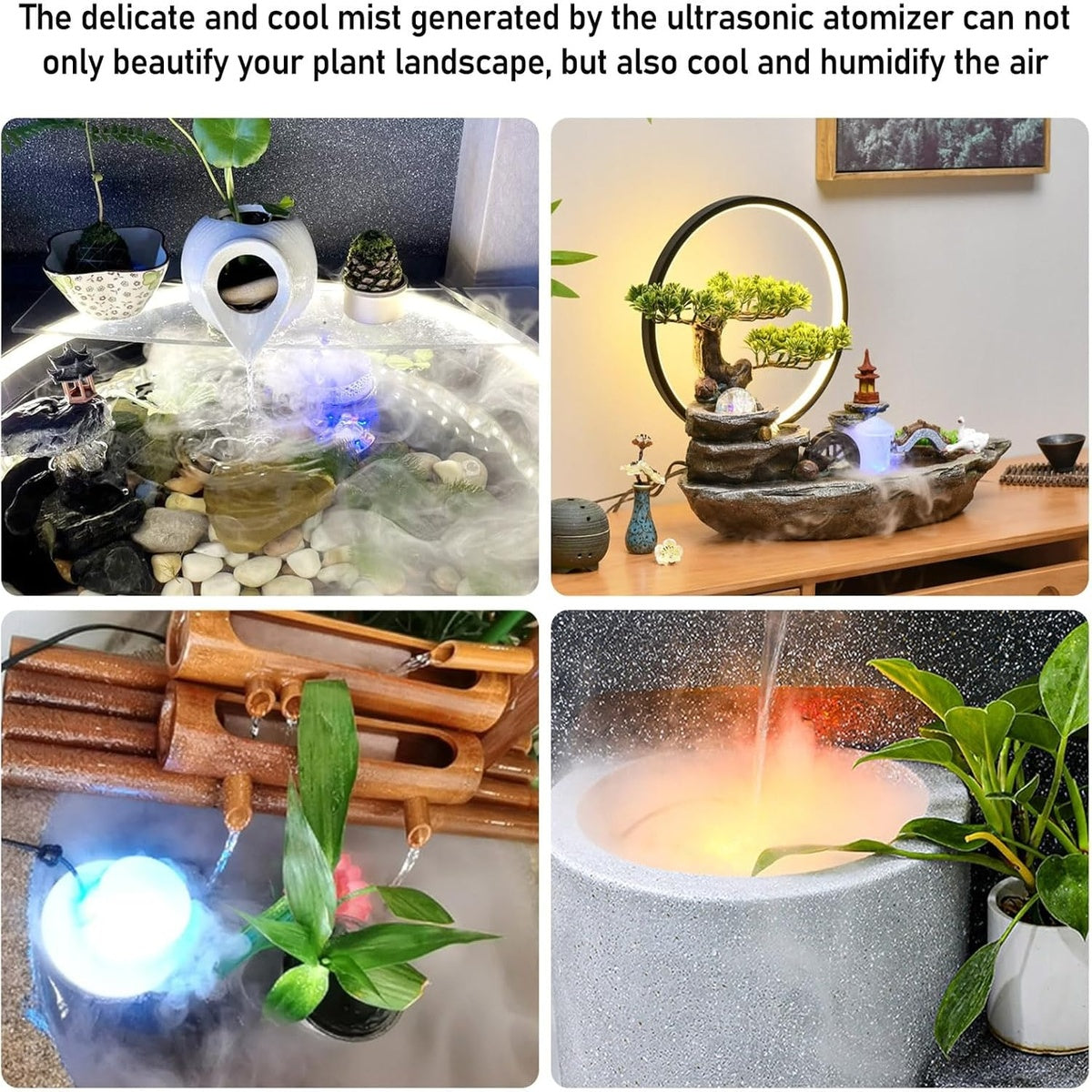12 LED Light Ultrasonic Mist Maker Fogger 9551802040622-1