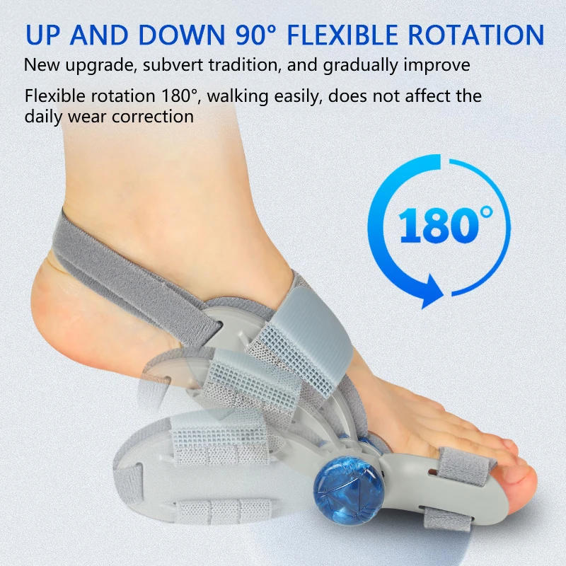 Orthopedic Toe Alignment Support Corrector Foot Pain Adjustment Brace 11588970905868-1