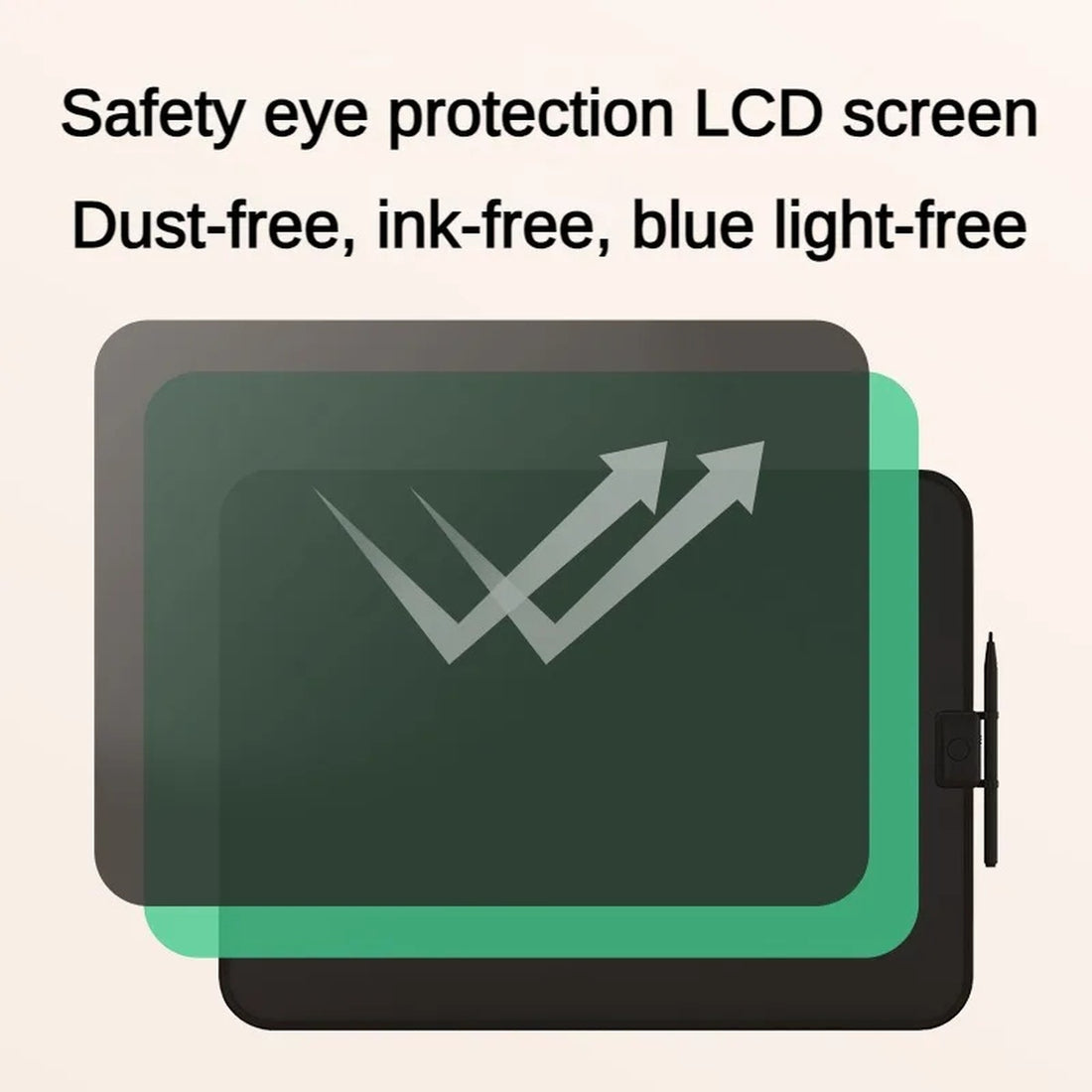 LCD Writing Tablet – Colorful Screen with One-Tap Erase & Pressure-Sensitive Drawing 9686228566358-3