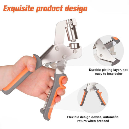 Heavy Duty Grommet Tool Kit For Eyelet Installation Leather Canvas 10002112348441-1
