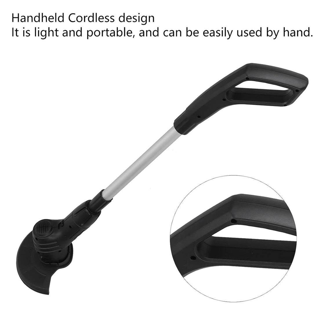 Cordless Grass Trimmer with High-Power Battery - Lightweight Lawn Edger for Easy Yard Maintenance 9912286609729-1