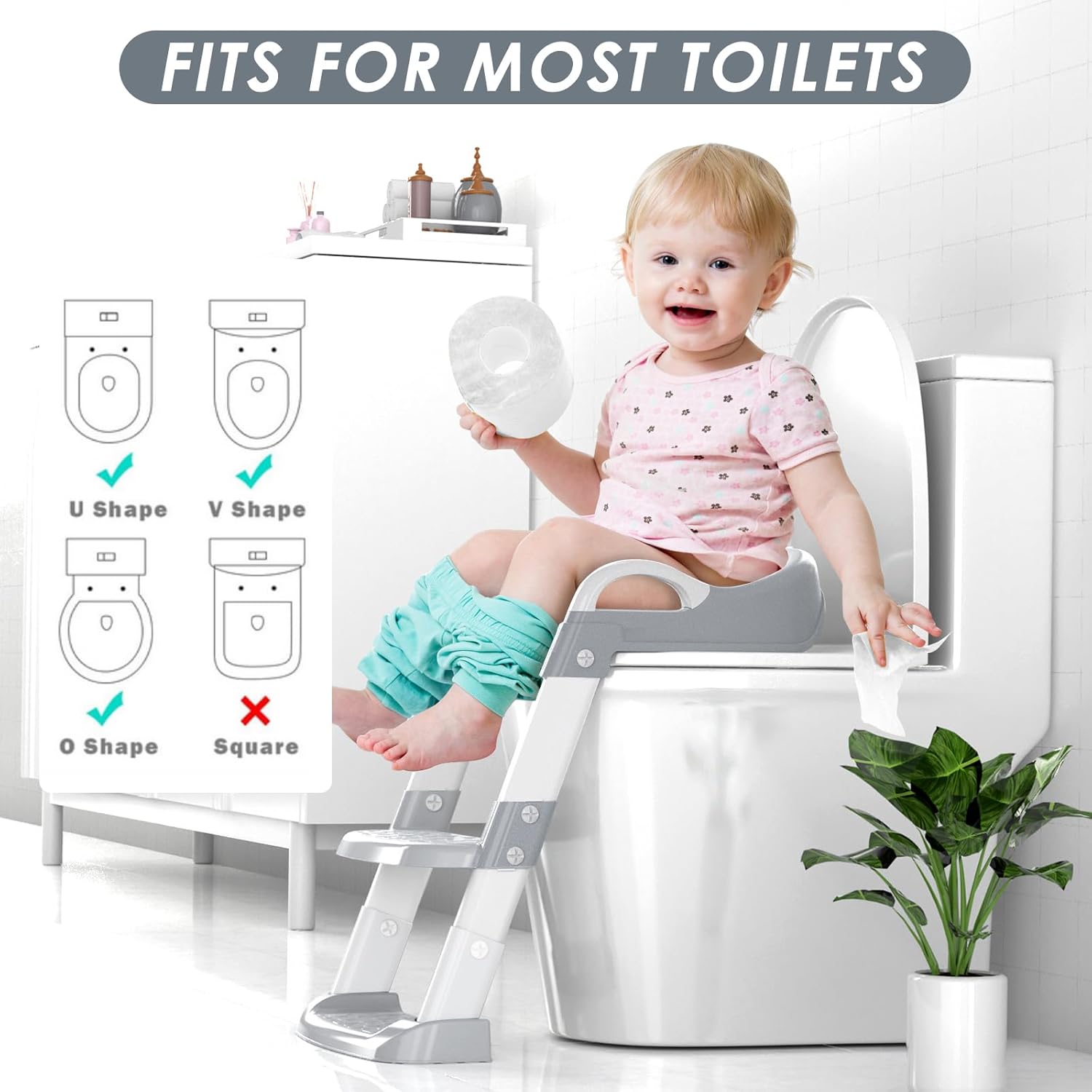 Toddler Potty Training Seat for Stress Free Bathroom Moments 14988200313158-1