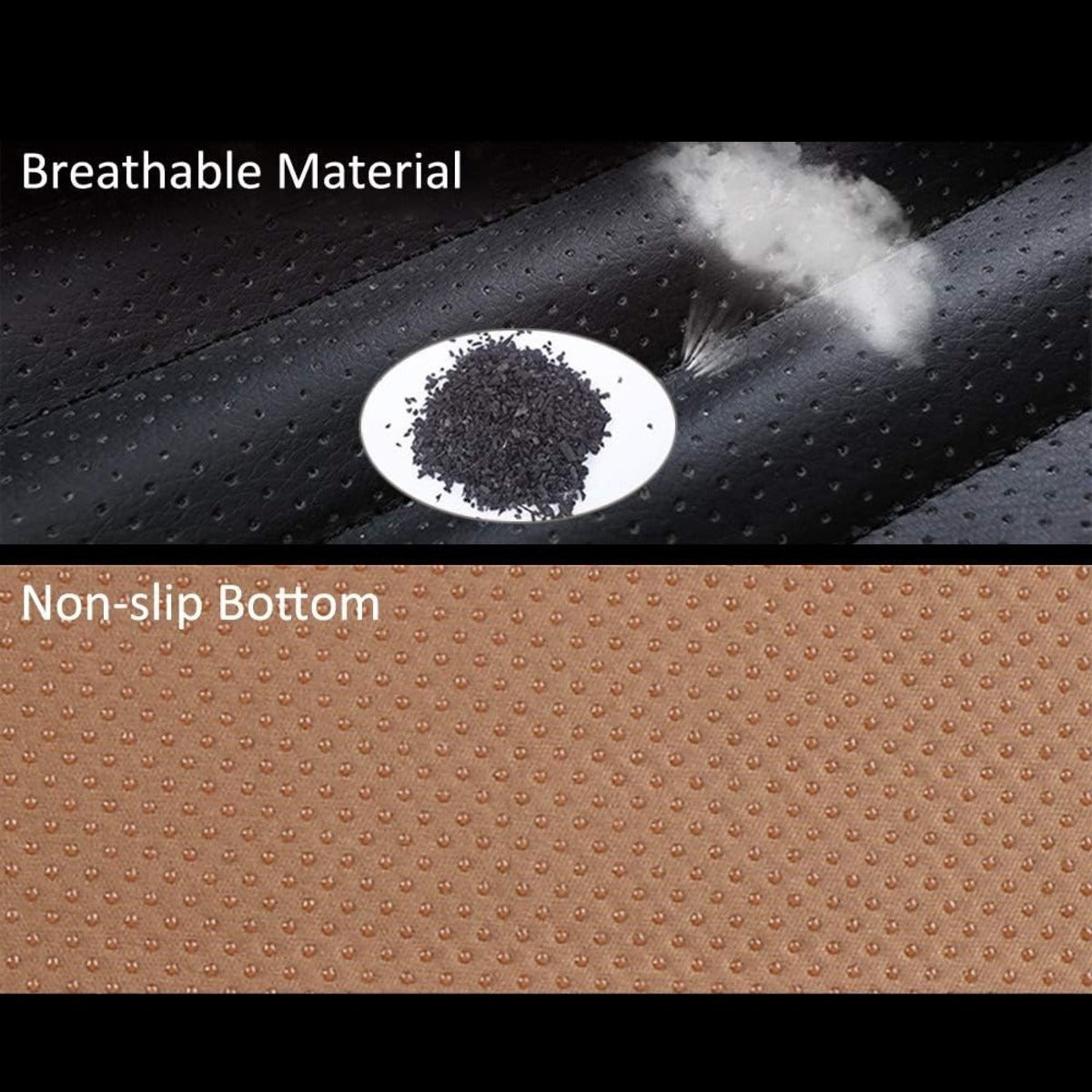 Leather Charcoal Car Seat Cushion (Absorbing odor） 4711427113062-1