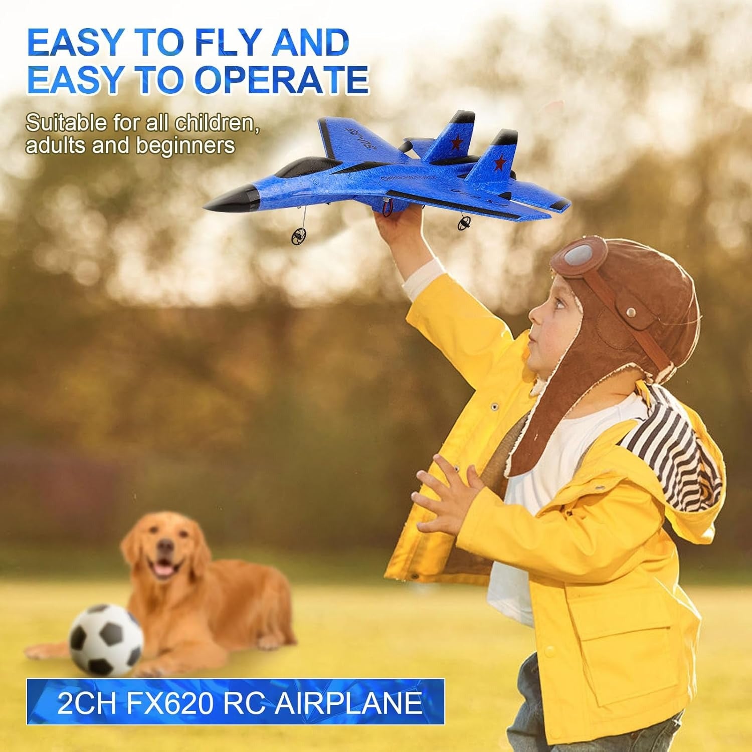 Remote Control Unbreakable Glider Plane 6849904574564-1