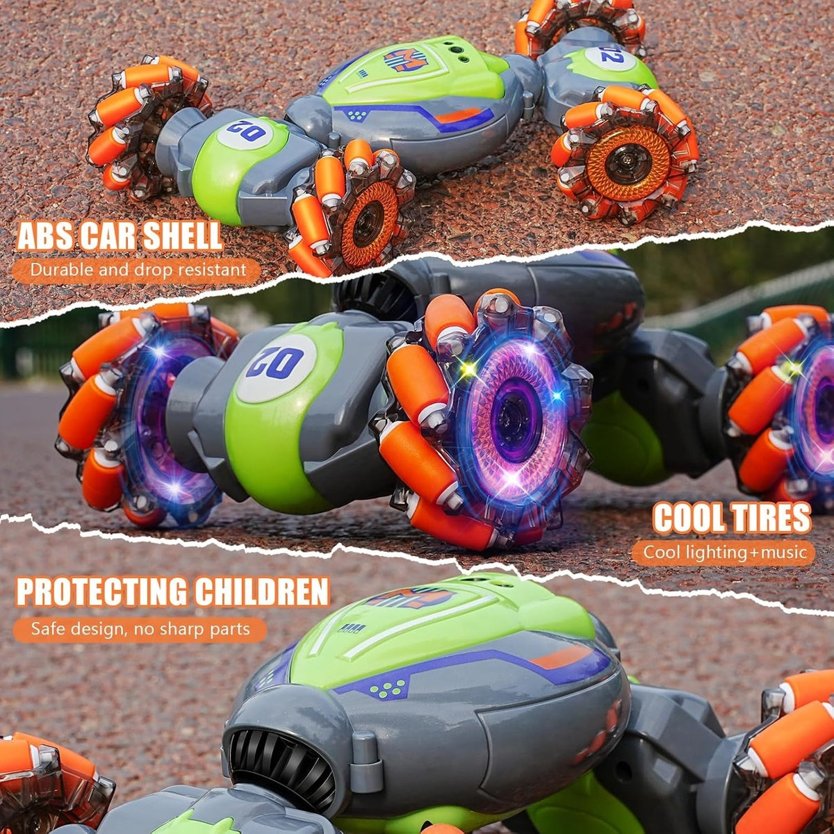 Gesture Control Stunt Car Toy for Tricks and Fun 8450985230549-1