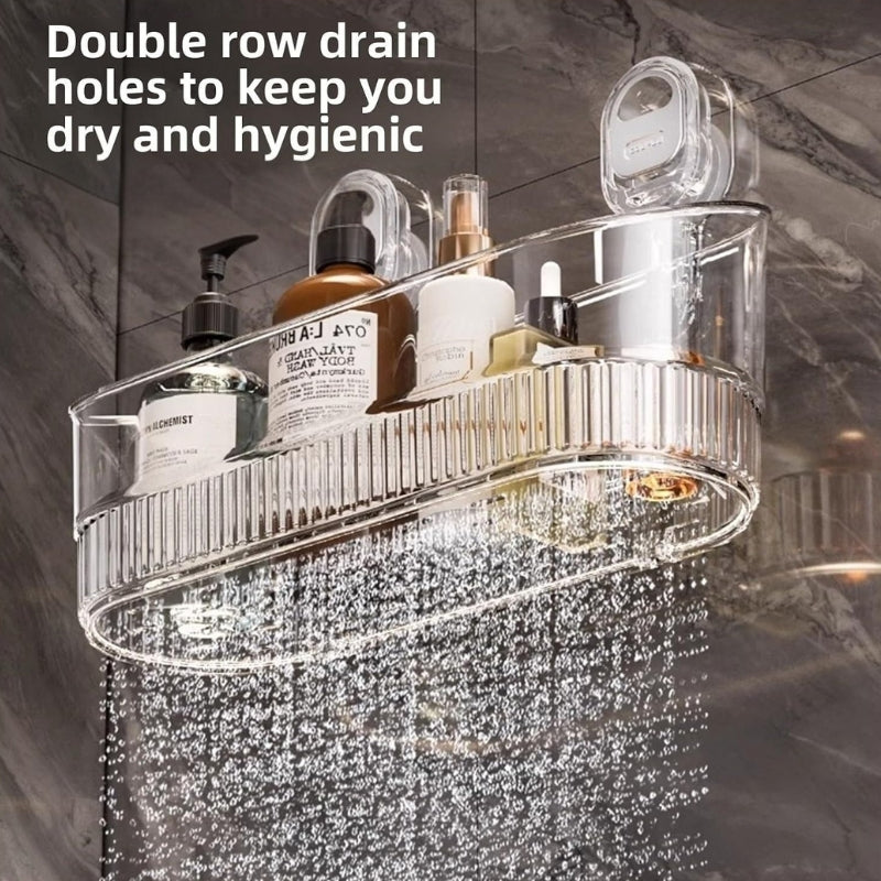 No-Drill Bathroom Suction Storage Box – Large Capacity & Strong Load-Bearing 9684751319342-1