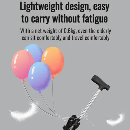 2-In-1 Portable Walking Stick With Foldable Seat 10450764136794-1