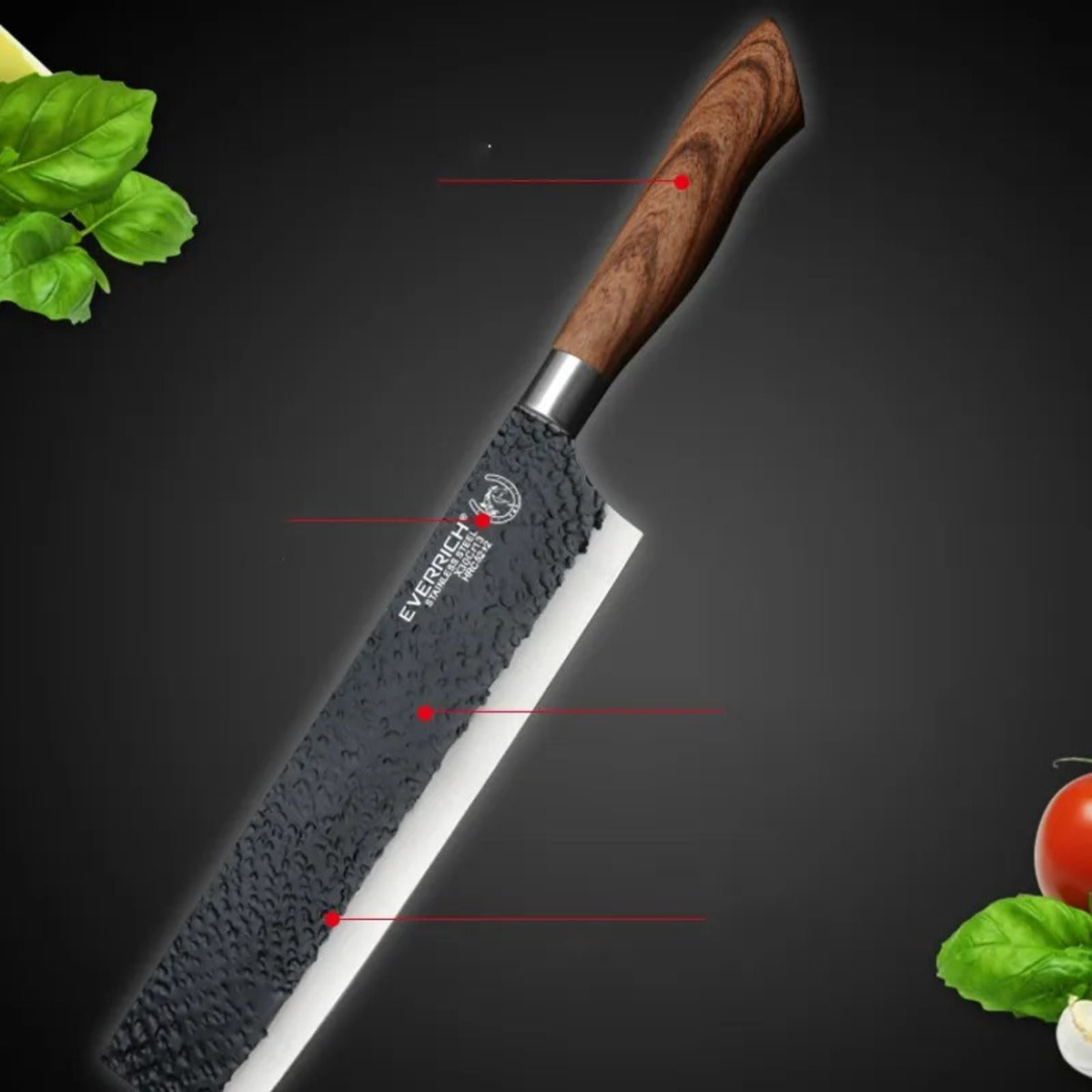British Professional Chef Knife Set -6 Pieces 9662398103854-1