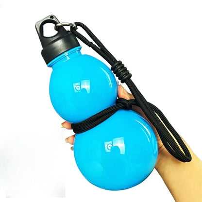 Retro Gourd-Shaped Water Bottle For Sports & Travel (800ml) 8810070114541-1