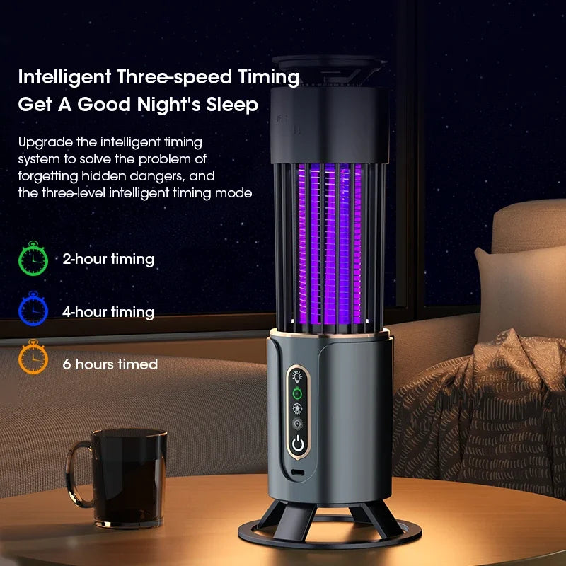 Mosquito Trap Lamp – Lightweight Usb-Rechargeable With Dual Light Modes 15105909031296-1