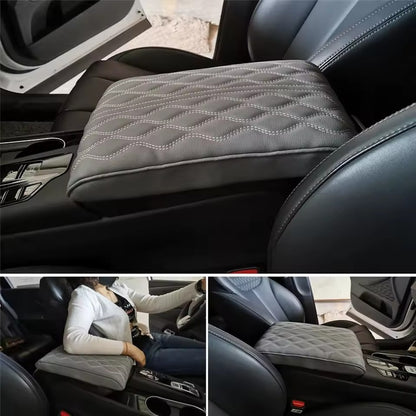 Leather Car Armrest Pad Adds Comfort and Protects From Wear 14814271766854-1
