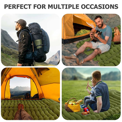 Super Thick Camping Bed with Built-In Pillow for Travel, Hiking, Climbing SH1751817214987860874
