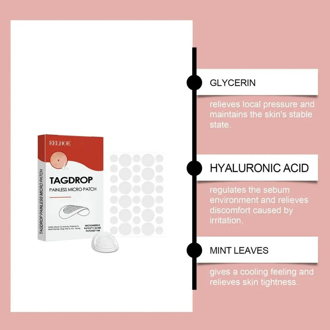 Painless Micro-Patch For Skin Tag, Mole & Wart Removal 12026003226942-1