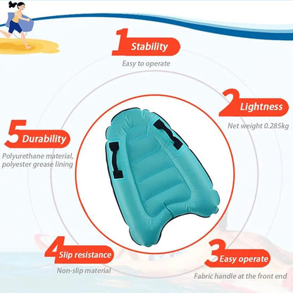 Kids Summer Bodyboard - Safe & Active - Bodyboard Kids Palms DCMD3-DP3040285