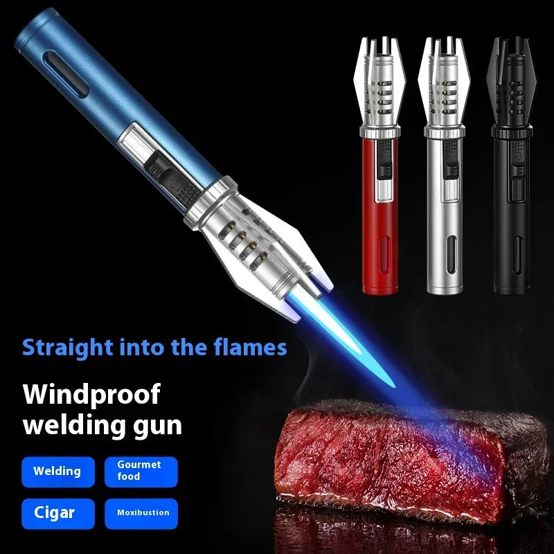 Portable Adjustable Refillable Butane Jet Lighter 8858680230125-1