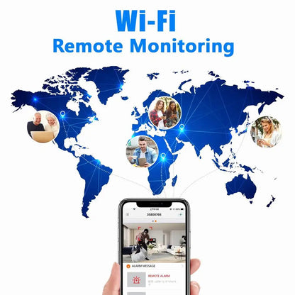 4K Wifi Mini Camera -  Night Vision, Voice & Video Recording for Home Security 9936887021889-1