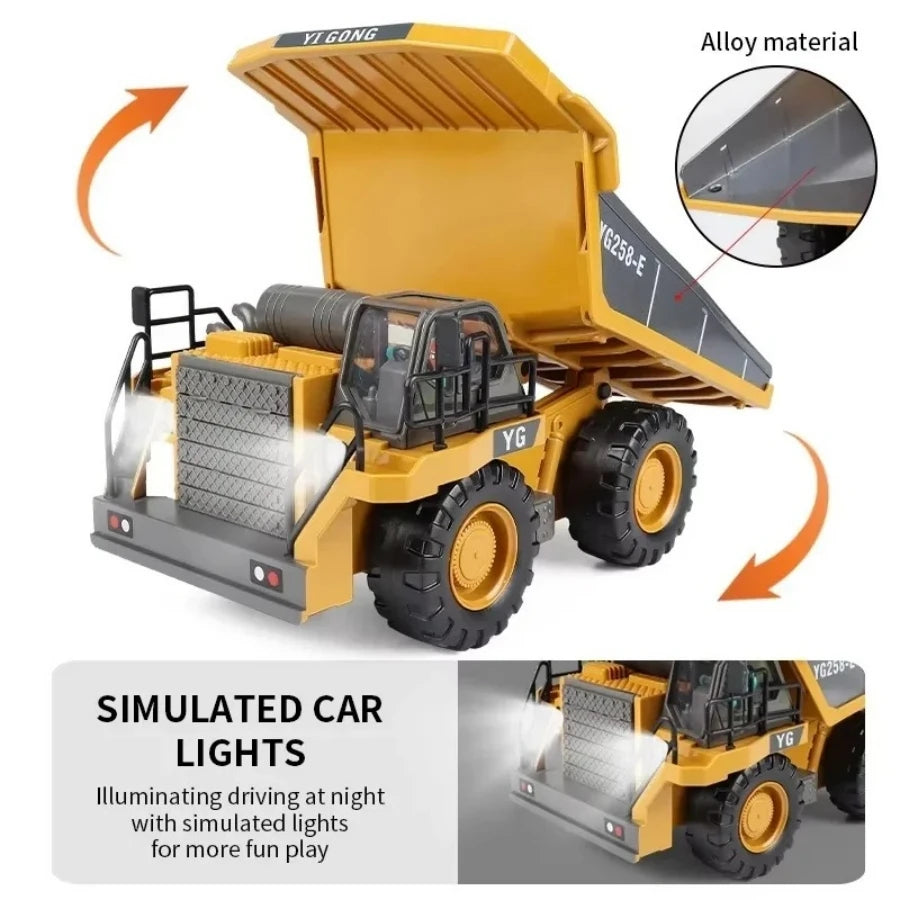 Heavyduo – Robust Rc Bulldozer And Excavator For Children 10604108218632-1