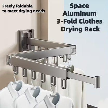 Clothes Drying Rack | Foldable Space-Saving Design | Indoor & Outdoor Use 15152381952326-1