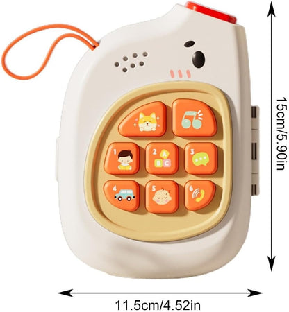 Interactive Soundboard Activity Suitcase for Toddlers Educational Lights and Music Toy (6-12 months)