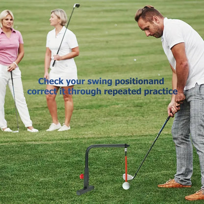 Golf Swing Trainer Adjustable Practice Aid Improve Posture Grip Accuracy