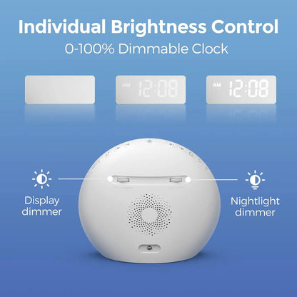 Sunrise Alarm Clock & Sound Machine – All-in-One Sleep Aid with Nature Sounds & Gentle Wake-Up Light 9678348747094-1