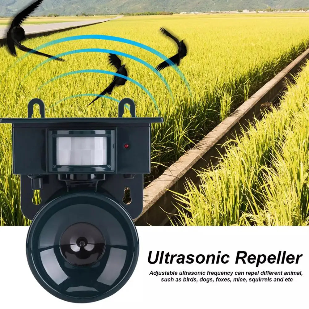 Premium Motion Sensor Bird Repeller And Scarer 15179482562908-1
