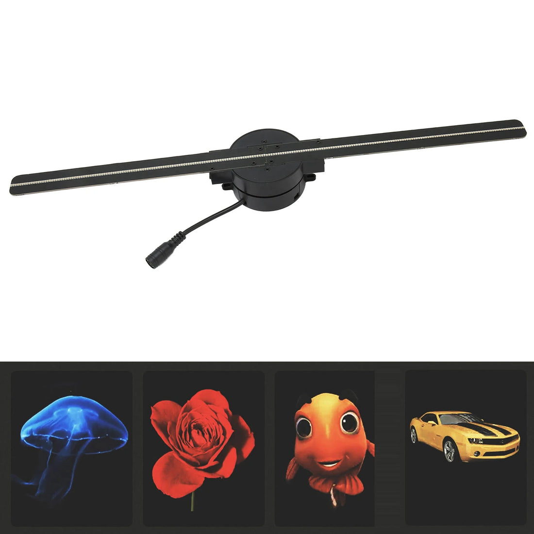 3D Hologram LED Fan Projector for Dynamic Visual Advertising Displays 8523222417539-1