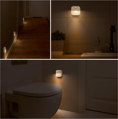 Eufy By Anker, Stick-On Night Light, Warm White Led, Motion Sensor, Bedroom, Bathroom, Kitchen, Hallway, Stairs, Energy Efficient, Compact,