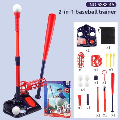 Complete Training Equipment Including Bat Ball Glove For Outdoor Sports Practice 5Y+ 11534461010188-1