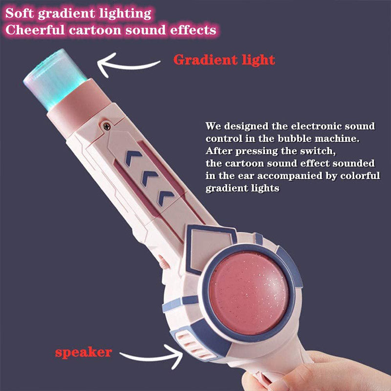 Automatic Smog Bubble Machine Toy For Kids Party Outdoor Entertainment 6850561998948-1