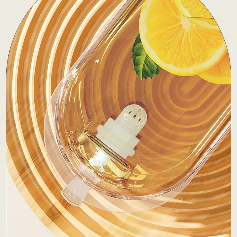 Refrigerator Cold Water Dispenser - 4L Fruit Tea Jug with Tap for Home Beverages V888-ELOSUNG11991