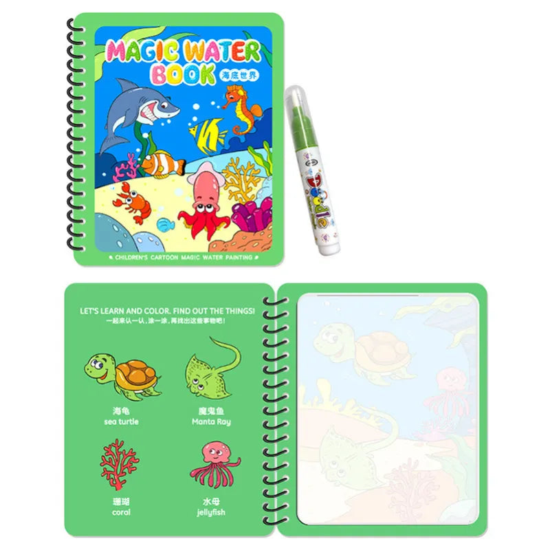 Magic Water Drawing Book Painting Drawing Toys