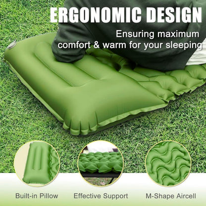 Super Thick Camping Bed with Built-In Pillow for Travel, Hiking, Climbing SH1751817214987860874