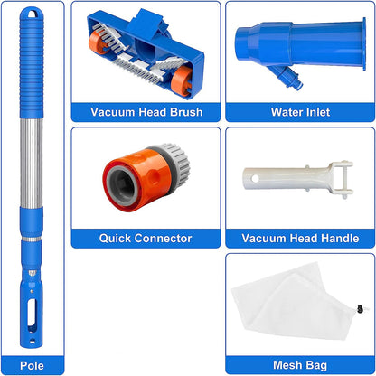 Aquavac – Chemical-Free Pool Vacuum Cleaner With Powerful Hose Suction For Leaves, Dirt & Debris 10128619110678-1