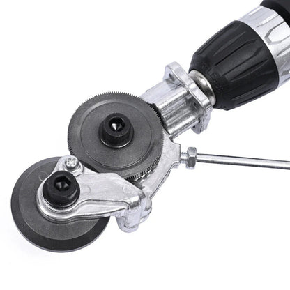 Electric Drill Plate Cutter - Metal Nibbler Drill Attachment with Adapter 7767666786502-1