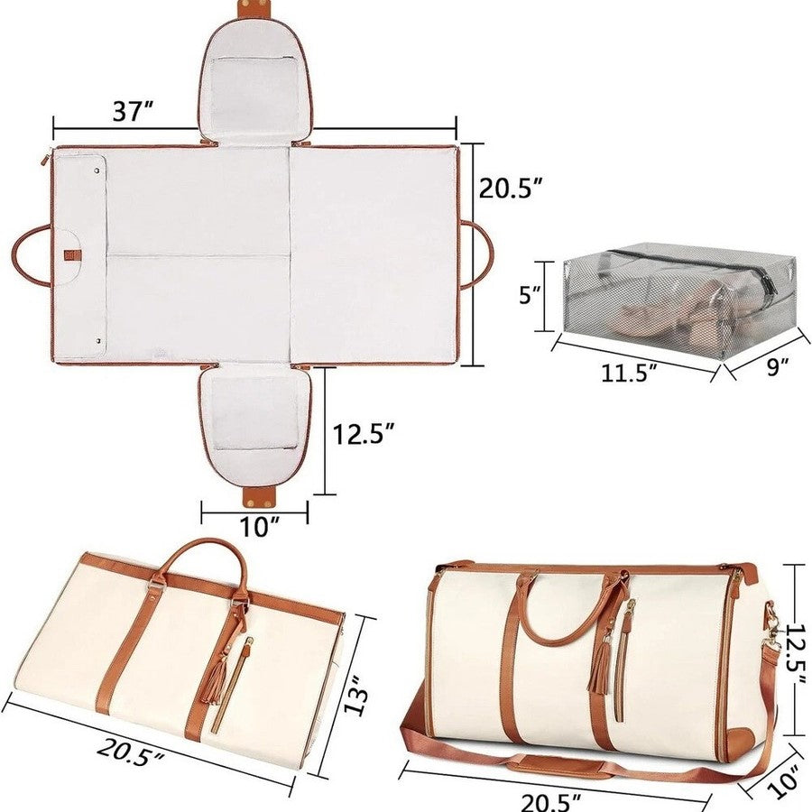 Large Capacity Folding Travel Bag 12.5x20.5 inch 9706005627191-1