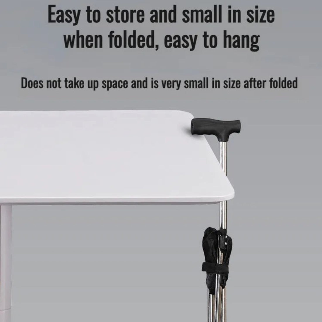 2-In-1 Portable Walking Stick With Foldable Seat 10450764136794-1