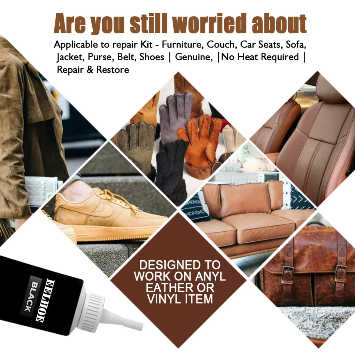 Professional Leather Repair Gel Paste For Sofa Car Seat Surface Restoration 20ml 6851398860900-1