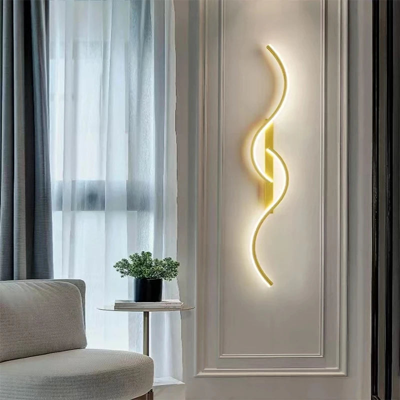 LED Lounge Wall Lights – Dimmable Silicone Wall Lamp for Bedroom, Living Room, and Corridor, Modern Home Lighting Solution (100 CM) 9828296261953-1