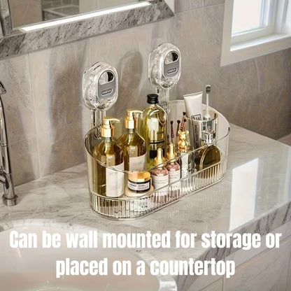 No-Drill Bathroom Suction Storage Box – Large Capacity & Strong Load-Bearing 9684751319342-1