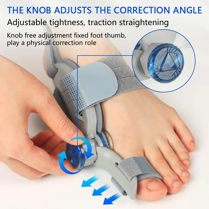 Orthopedic Toe Alignment Support Corrector Foot Pain Adjustment Brace 11588970905868-1