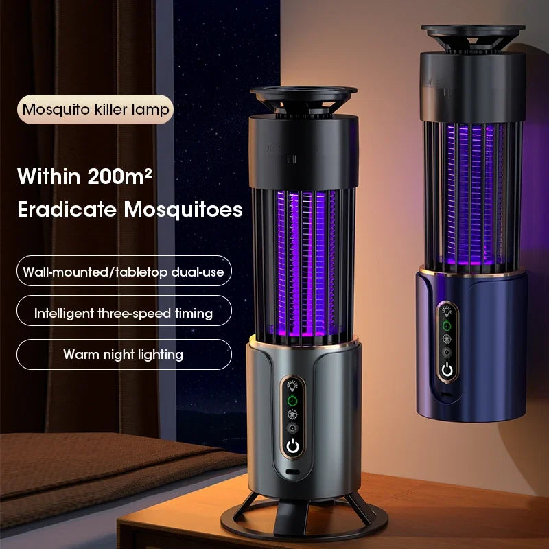 Mosquito Trap Lamp – Lightweight Usb-Rechargeable With Dual Light Modes 15105909031296-1