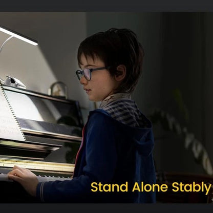 Led Music Stand Light – Super Bright Eye-Caring Clip-On Piano Light, Usb-C Rechargeable, Dimmable For Music Sheets And Reading 14891219878212-1