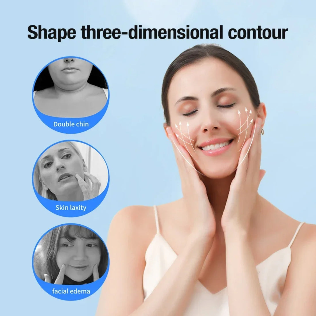 Facial Lifting Device - Jawline Shaping, Skin Firming, Custom Use Anywhere 1005005922099297-Standard Version