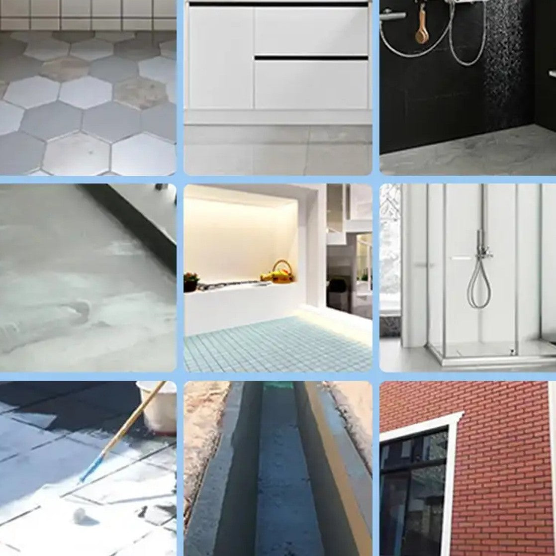Invisible Transparent Waterproof Coating, Indoor & Outdoor 9786093273390-1